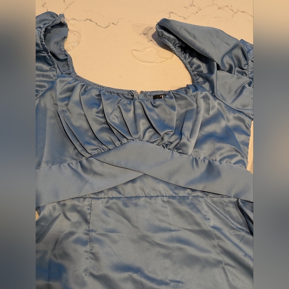 Trixxi Junior's Dress, Size M, Blue - Picture 10 of 10